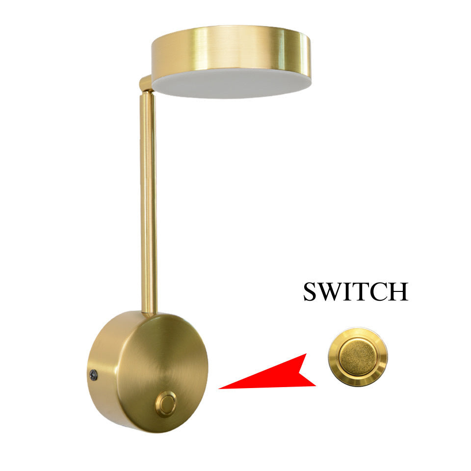 Bedside Wall Lamp with Rotary Key Switch