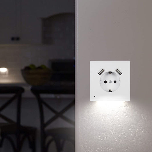 European Style Fashion Simple Wall USB Socket