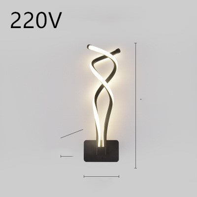 Nordic Minimalist LED Wall Lamp – Perfect for Bedrooms and Bedside